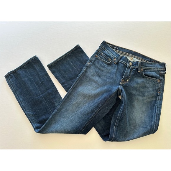 COH Citizens of Humanity Kelly #183 Low Waist Boot Cut Stretch Jeans 25 - Picture 2 of 16